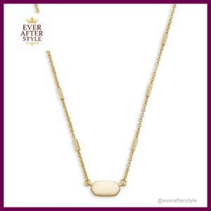 Gold Plated Pendant Necklace Elegant Minimal Chic Everyday Layering Piece